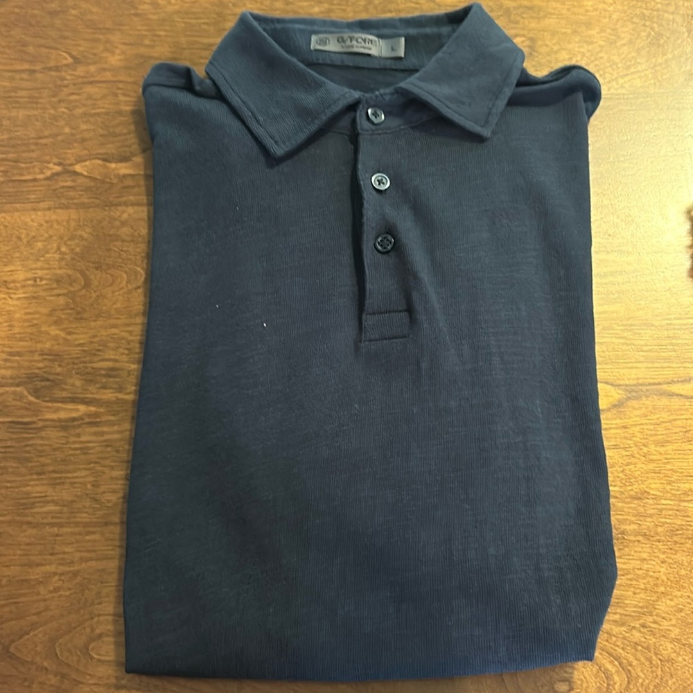 G/Fore slub cotton polo